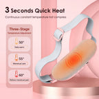 Electric Heating Waist Belt Massager for Menstrual Relief