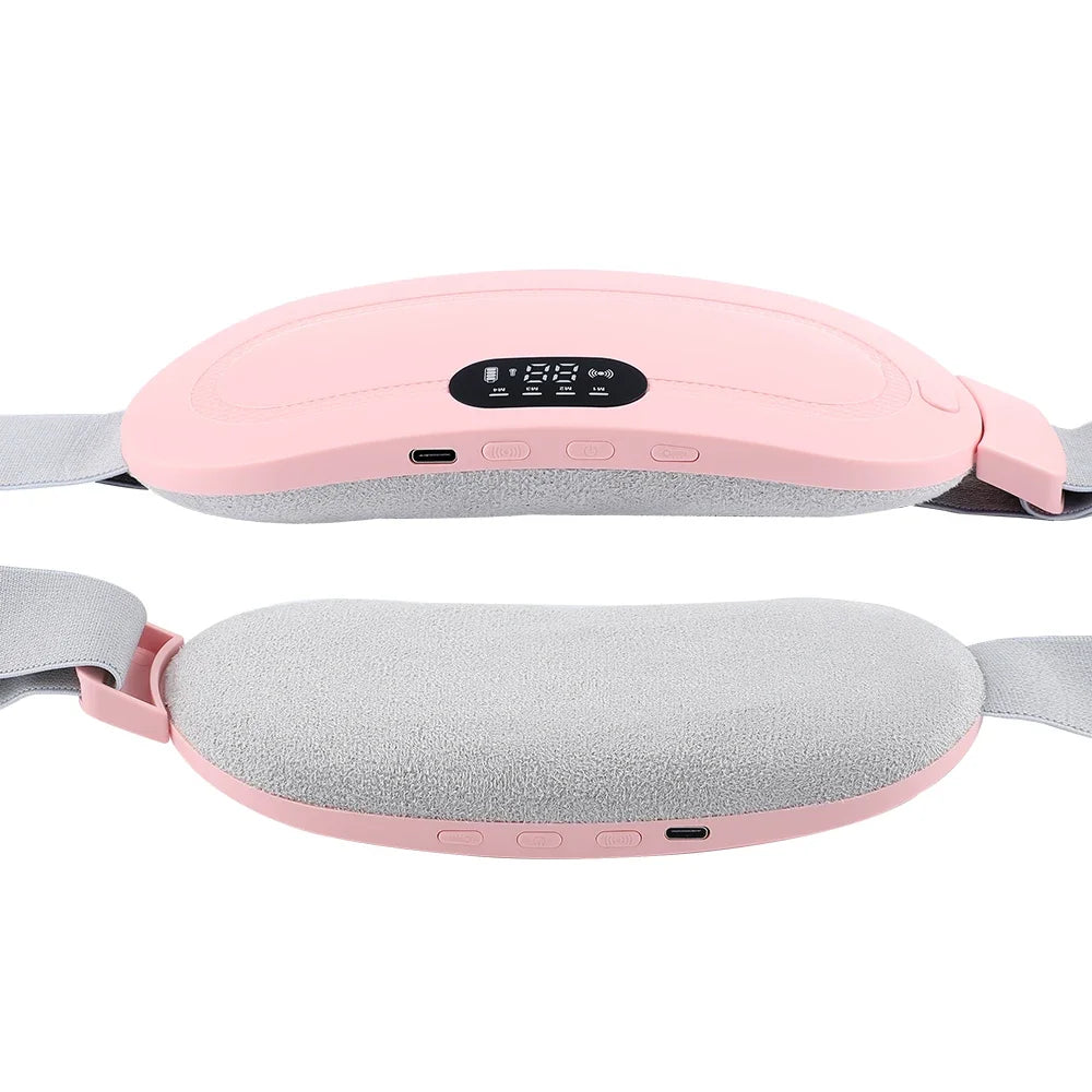Electric Heating Waist Belt Massager for Menstrual Relief
